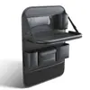 Rack de Armazenamento para Encosto de Banco de Carro, Bolsa de Armazenamento para Encosto de Banco, Mesa Dobrável para Banco Traseiro de Carro para Crianças, Pequena Mesa para Encosto de Banco de Carro Montada para a Fileira Traseira