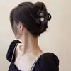 Pasador Elegante de Gama Alta para Mujer con Pinza de Sujeción de Lazo en la Parte Posterior de la Cabeza, Pinza de Tiburón Pequeña, Pasador, Accesorio para el Cabello de Nicho