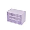 Caja de Almacenamiento de Seis Palacios Cajón de Almacenamiento de Artículos Varios Caja de Almacenamiento de Escritorio Tipo Cajón Almacenamiento de Papelería de Nueve Palacios Caja de Almacenamiento de Tres Capas