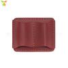 En Stock Entrega Rápida Nuevo Modelo Doble Agujero Clip para Bolígrafo de Cuero PU Clip Trasero de Metal Portabolígrafos Anti-Pérdida Accesorios para Bolígrafos