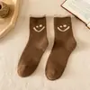 Calcetines de felpa color camello para invierno, con forro polar, calcetines cálidos, auto-calentables para hombre, engrosados de terciopelo, resistentes al frío, calcetines de toalla, calcetines para el hogar