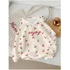 Sudadera corta con capucha para mujer, estilo coreano, corte holgado, estampado de lunares y cerezas, casual, nuevo top de moda otoño e invierno