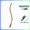 Selección Premium Peluca de Trenzas de Boxeadora Y2K Chica Caliente Trenzas de Doble Cola de Caballo Trenzas Retorcidas Naturales Realistas Peluca Pieza de Cabello
