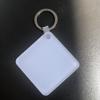Llavero acrílico de transferencia térmica directo de fábrica en blanco para impresión llavero DIY logo regalo recuerdo colgante