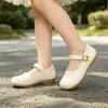 Zapatos versátiles de cuero para niñas 2026 Otoño Nuevas Llegadas Zapatos Infantiles Zapatos Individuales para Bebé Moda Retro Suela Suave Zapatos de Princesa