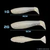 Venta al por mayor T-tail Luya Señuelo Blando doble color PVC gusano blando 4cm5cm lobina de foso negro pez mandarín señuelo artificial Micro