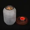 Queimador de Incenso Lâmpada de Aromaterapia de Vidro Casa Partículas de Madeira Sagrada Aromaterapia com Especiarias Naturais Queimador de Incenso Retro à Prova de Fogo Lâmpada de Incenso