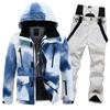 Ruiyan ropa de esquí de invierno para mujer cálida transpirable cortaviento impermeable algodón para hombre ropa de esquí soporte venta al por mayor generación transfronteriza