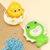 Nuevos juguetes de baño de Amazon, carrito de agua con forma de dinosaurio para baño, carrusel para bebés, juguetes de baño DIY