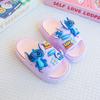 Nuevas Explosiones Dibujos Animados Stitch Versátil Niños y Niñas Niños Sandalias de EVA Moda Doble Par Suela Suave Antideslizante