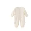 Macacão de Bebê Verão Fino Respirável Classe A Macacão Roupa para Engatinhar Bebê Tencel Recém-Nascido Roupa de Ar Condicionado