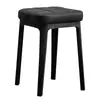 Taburete Desmontable de Montaje Personalizable para el Hogar, Taburete Moderno Simple de Plástico, Silla de Comedor de Lujo Ligero para Restaurante, Taburete Espesorado Suave Acolchado para Sala de Estar