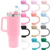 Cubierta de Popote de Hongo de Silicona Estilo Caliente de Amazon Tapa de Popote de 10 mm Taza Stanley Accesorios para Popote de Taza a Prueba de Polvo