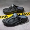 Pantuflas de Eva Transpirables Lindos Dibujos Animados de Punta Cerrada Sandalias Slip-On para Pareja Zuecos de Verano 2026 para Hombres y Mujeres