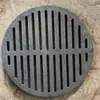 Acessórios para Caldeiras: Grelha de Ferro Fundido Resistente a Altas Temperaturas para Forno Redondo a Carvão, Placa de Forno Quadrada, Fundo de Forno, Ponte para Forno a Pellets de Biomassa, Peça Única