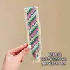 Fita Mágica Infantil Desenho Laço Renda Franja Patch para Meninas Pequenas, Fixador de Cabelo Amigo do Cabelo para Meninas