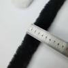 Tira de pelo de conejo Rex sintético blanco tira de lana tira de lana artificial 3.4.5CM Ropa china capa cheongsam accesorios tira de lana