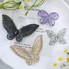 Borboleta 3D de Strass da Moda Acessórios de Cabelo DIY, Acessórios para Vestido de Noiva, Decorações para Sapatos e Bolsas, Atacado
