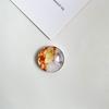 Bola de Cristal Transparente Canica Soporte de Airbag para Teléfono Móvil Retráctil Perezoso de Escritorio Adhesivo Soporte para Carcasa de Teléfono Móvil