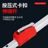 Pinza de Serpiente Plegable Telescópica de Aleación de Aluminio, Pinza para Anguilas, Atrapador de Pesca en Mar, Atrapador de Cangrejos y Barbos, Herramienta Telescópica para Control de Serpientes