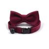 MIHA fan ha jefe nuevo gato mascota lazo collar campana gato collar lazo set