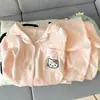 Pijama de Gaze de Algodão Puro com Desenho de Dachshund e Nuvem para Mulheres 2026 Novo Outono/Primavera Mangas Longas Cardigan Roupa de Casa Verão