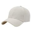 Gorra de Béisbol de Seis Paneles de Color Sólido Zheyang para Adultos Hombres y Mujeres, Gorra Sencilla con Visera y Bordado de Logo, Protección Solar, Estilo Unisex