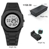 Relojes Hombres Sentido Avanzado Impermeable Reloj de Mujer Sudeste Asiático Medio Oriente Explosión Plástico Reloj de Cuarzo para Hombre