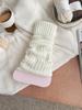 Meias de Lã Femininas para Outono e Inverno, Novas, Tricô JK, Cano Longo com Punho, para Panturrilha, Quentes, Versáteis, Meias Folgadas, Atacado