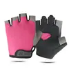 Guantes de Medio Dedo para Ciclismo al Aire Libre, Protección Solar de Verano, Entrenamiento con Mancuernas, Yoga, Conducir, Malla de Silicona Antideslizante, Transpirables