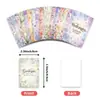 18 Tarjetas de Lenguaje de las Flores, Ilustraciones de Acuarela Pintadas a Mano de Ensueño, Tarjetas Florales, Etiquetas de Regalo, Tarjetas de Significado, Shein
