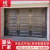 Puerta de Garaje Eléctrica Basculante de Aleación de Aluminio para Villa Tienda Puerta Enrollable Puerta Enrollable Ignífuga y Antirrobo Venta Caliente Transfronteriza
