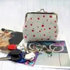 Porta-moedas Criativo Estampado para Mulheres Bolsa Pequena de Algodão Porta-Chaves Pequeno Presente para Cliente Bolsa de Moedas Atacado