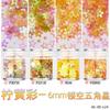 Amazon nova 6mm oca cinco pontas estrela Pó Glitter facial palco maquiagem decoração unha joia fábrica atacado