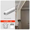 Lámpara Lineal LED al por Mayor de Fabricante con Adhesivo Inteligente de Dos Colores Montaje Superficial Canaleta para Gabinete Gabinete de Vino Lámpara Lineal de Aluminio