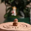 Madera de Melocotón Vieja Natural Tallada Animales Lindos Accesorios DIY Cuentas Sueltas Pulsera Cadena de Mano Adorno Colgante Accesorios