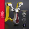 Slingshot Cobra 304 aço inoxidável comandante de guerra 98k nível laser mirando livre língua de dragão de ligação rápida achatamento máquina de bala de couro