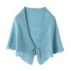 2025 Estilo Nuevo Hermoso Nudo Chino Chal de Lana Exterior Otoño e Invierno Cárdigan Tejido Bufanda Hebilla para Mujer Chaqueta de Cachemira