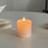 Ornamentos de suporte de vela de vidro rosa Ins Nordic Style Light Luxury Household Candle Holder Living Room Desktop Advanced Sense Decorations