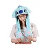 Sombrero de Peluche chiikawa Empleado de Tren Usaqiyka Orejas Wow Móviles Brillante Divertido Sombrero