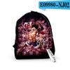 Mochila Escolar Transfronteriza 3D Amazon Mochila Pirata Casual Mochila Bolsa para Hombres y Mujeres Llavero Mochila Escolar