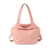 Bolso de Hombro Ligero de Gran Capacidad, Bolso de Mano Multicolor Simple y Casual, Bolso Cruzado Versátil de Lona para Viajes y el Día a Día