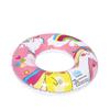 Anillo de Natación Inflable de PVC para Niños Transfronterizo Dibujos Animados Unicornio Flotador para Piscina Inflable Salvavidas Anti-Vuelco Inflable