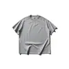 Camiseta Original de Marca Moderna Davic con Diseño de Remache en el Hombro para Hombre, Top de Verano Holgado de Manga Corta para Estudiantes Universitarios T061