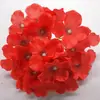 Hortênsia Artificial Multicolorida Cabeça Única Flor de Hortênsia Grande Cabeça de Flor Decoração de Casamento Arranjo de Casamento Arranjo de Flores Flor Artificial