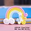 Desenho Animado Argila Macia Nuvem Arco-Íris Acessórios DIY Creme Capinha de Celular Patch Material Micro Paisagem Ornamentos Decoração de Bolo