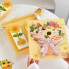 Caja de Empaque para Regalo del Día del Maestro 2025 Caja de Regalo Caja Vacía Ramo de Girasoles Pastel de Luna Souvenir Bolsa de Mensajero Caja de Empaque