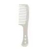 Peine Profesional para Peluquería, Peine de Dientes Gruesos, Peine Grande para Cabello Ondulado, Peine de Plástico Masajeador, Peine de Dientes Anchos, Peine para Cabello Grueso
