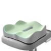 Cojín de Asiento de Espuma Viscoelástica al por Mayor Transfronterizo, Soporte Lumbar y para Cadera, Cojín de Silla Transpirable con Respaldo Integrado para Estar Sentado Prolongadamente