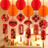 Ventas directas del fabricante: Colgantes decorativos para el Festival de Medio Otoño y el Día Nacional, artículos para crear ambiente, colgantes de papel de dibujos animados creativos para decoración de centros comerciales